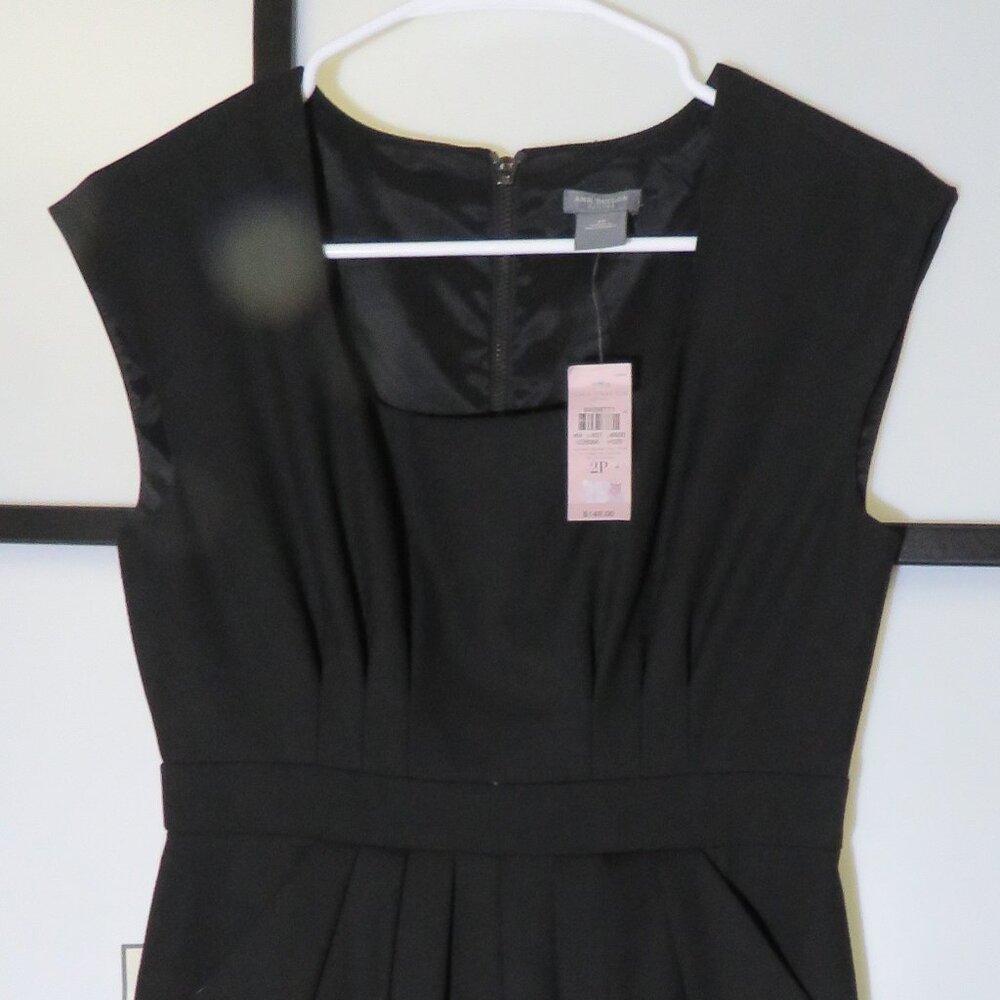 Black Ann Taylor Sleeveless dress NWT